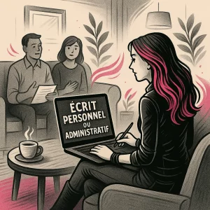Écrit personnel ou administratif